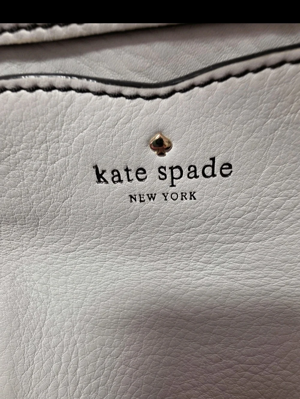 Kate Spade Classic Black & White Houndstooth Tote Claremont Drive Marcella Line